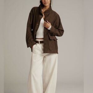 NWT Anthro Pilcro Brown Utility Jacket sz XXS